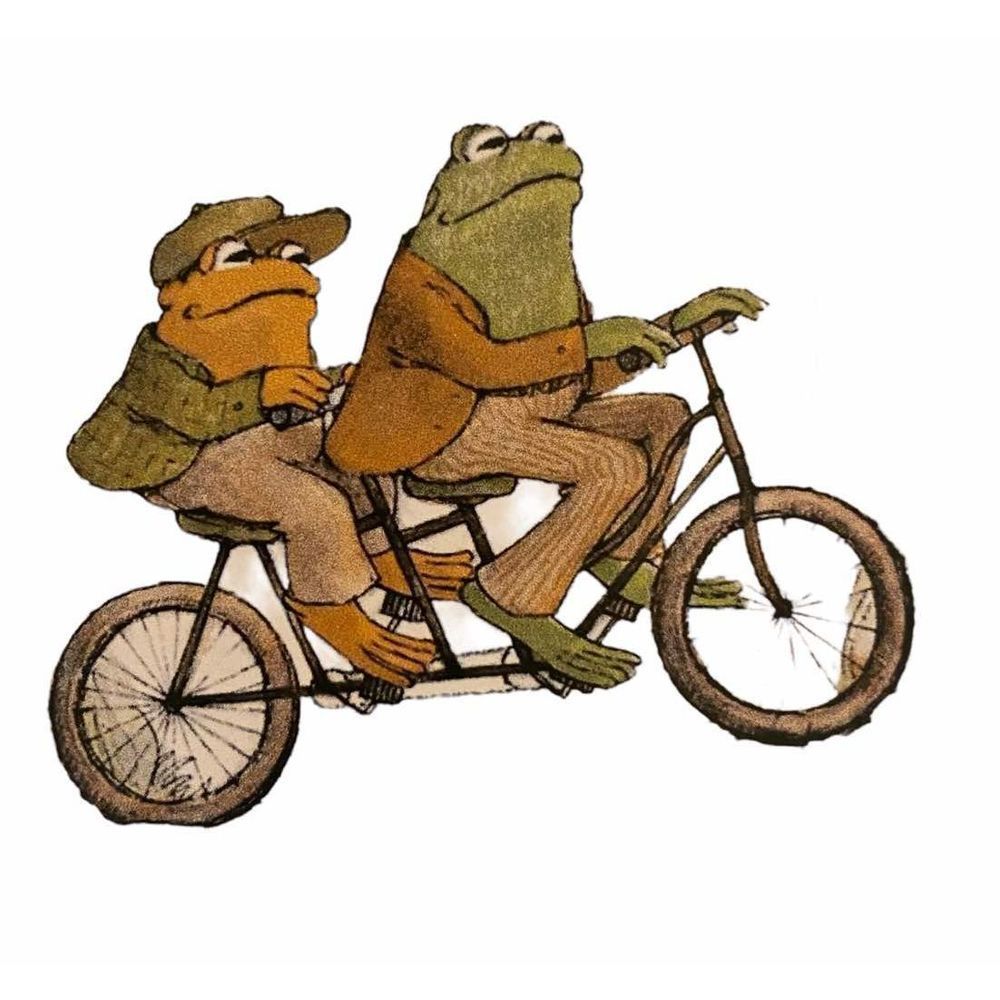 Frog and Toad Sticker